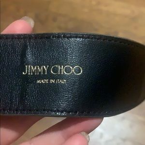 Jimmy choo shoulder strap